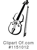 Violin Clipart #1151012 by Vector Tradition SM