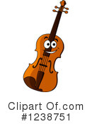 Violin Clipart #1238751 by Vector Tradition SM