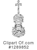 Violin Clipart #1289852 by Vector Tradition SM