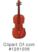 Violin Clipart #1291006 by Vector Tradition SM