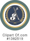 Violin Clipart #1382519 by Vector Tradition SM
