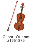 Violin Clipart #1651875 by Vector Tradition SM