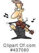 Violin Clipart #437080 by toonaday