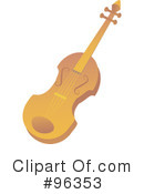 Violin Clipart #96353 by Rasmussen Images