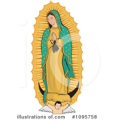 Virgin Mary Clipart #1095758 by David Rey