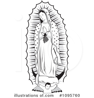Royalty-Free (RF) Virgin Clipart Illustration by David Rey - Stock Sample #1095760