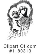 Virgin Mary Clipart #1180313 by Prawny Vintage