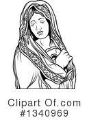 Virgin Mary Clipart #1340969 by dero