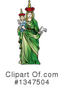 Virgin Mary Clipart #1347504 by dero