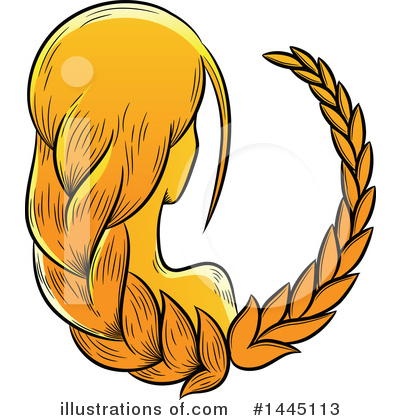 Royalty-Free (RF) Virgo Clipart Illustration by cidepix - Stock Sample #1445113