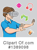 Virtual Reality Clipart #1389098 by cidepix