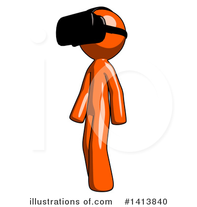 Headset Clipart #1413840 by Leo Blanchette