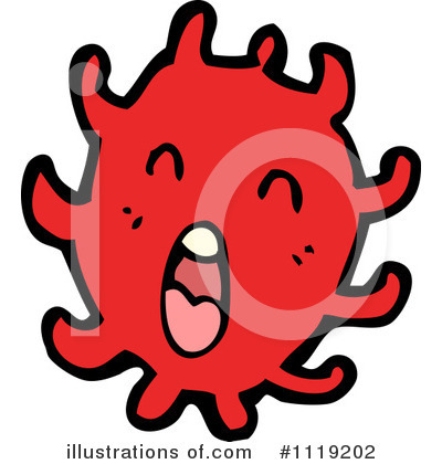 Royalty-Free (RF) Virus Clipart Illustration by lineartestpilot - Stock Sample #1119202