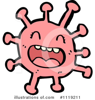 Royalty-Free (RF) Virus Clipart Illustration by lineartestpilot - Stock Sample #1119211