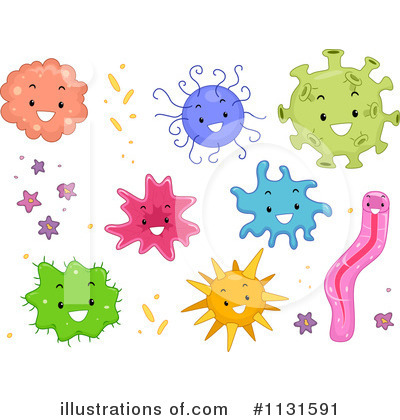 Royalty-Free (RF) Virus Clipart Illustration by BNP Design Studio - Stock Sample #1131591