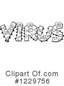 Virus Clipart #1229756 by Cory Thoman