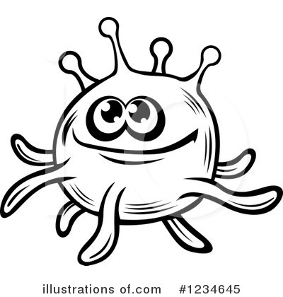 Royalty-Free (RF) Virus Clipart Illustration by Vector Tradition SM - Stock Sample #1234645