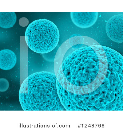 Royalty-Free (RF) Virus Clipart Illustration by KJ Pargeter - Stock Sample #1248766