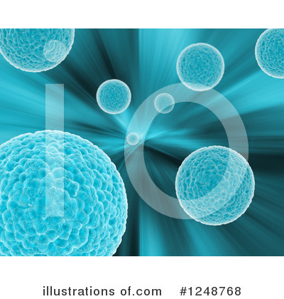 Royalty-Free (RF) Virus Clipart Illustration by KJ Pargeter - Stock Sample #1248768