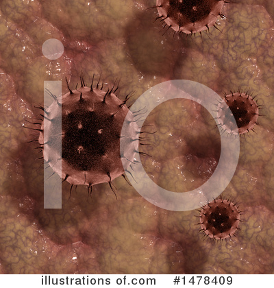 Royalty-Free (RF) Virus Clipart Illustration by KJ Pargeter - Stock Sample #1478409
