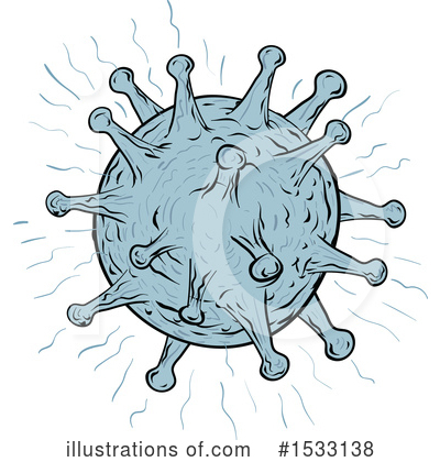 Royalty-Free (RF) Virus Clipart Illustration by patrimonio - Stock Sample #1533138