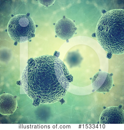 Royalty-Free (RF) Virus Clipart Illustration by KJ Pargeter - Stock Sample #1533410