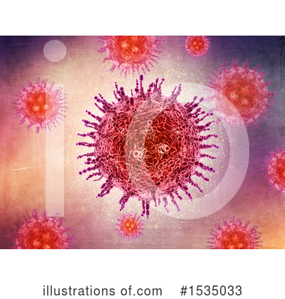 Royalty-Free (RF) Virus Clipart Illustration by KJ Pargeter - Stock Sample #1535033