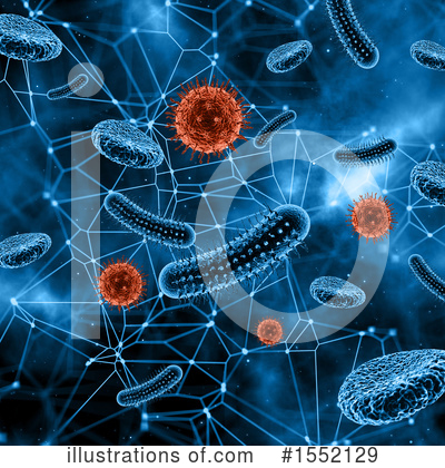 Royalty-Free (RF) Virus Clipart Illustration by KJ Pargeter - Stock Sample #1552129