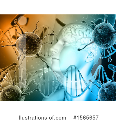 Royalty-Free (RF) Virus Clipart Illustration by KJ Pargeter - Stock Sample #1565657