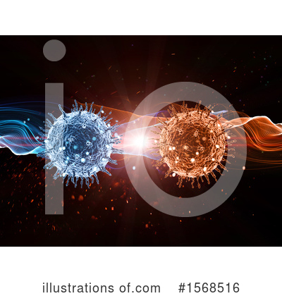 Royalty-Free (RF) Virus Clipart Illustration by KJ Pargeter - Stock Sample #1568516