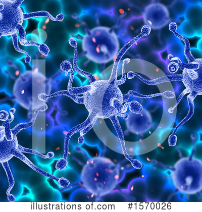 Royalty-Free (RF) Virus Clipart Illustration by KJ Pargeter - Stock Sample #1570026