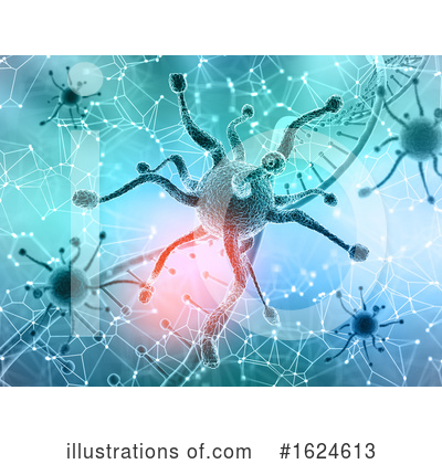 Royalty-Free (RF) Virus Clipart Illustration by KJ Pargeter - Stock Sample #1624613