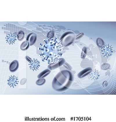 Molecule Clipart #1705104 by AtStockIllustration