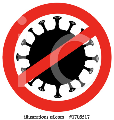 Royalty-Free (RF) Virus Clipart Illustration by Hit Toon - Stock Sample #1705517