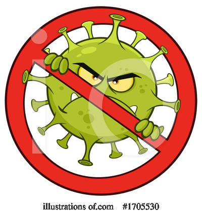 Prohibited Clipart #1705530 by Hit Toon