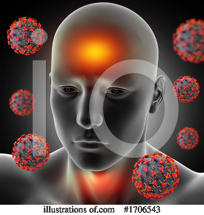 Royalty-Free (RF) Virus Clipart Illustration by KJ Pargeter - Stock Sample #1706543