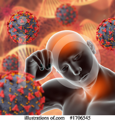 Royalty-Free (RF) Virus Clipart Illustration by KJ Pargeter - Stock Sample #1706545