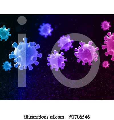 Royalty-Free (RF) Virus Clipart Illustration by KJ Pargeter - Stock Sample #1706546