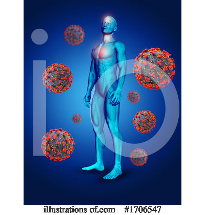 Royalty-Free (RF) Virus Clipart Illustration by KJ Pargeter - Stock Sample #1706547