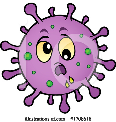 Royalty-Free (RF) Virus Clipart Illustration by visekart - Stock Sample #1708616