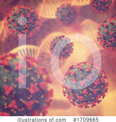 Royalty-Free (RF) Virus Clipart Illustration by KJ Pargeter - Stock Sample #1709665