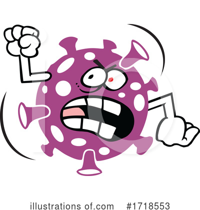 Coronavirus Clipart #1718553 by Johnny Sajem