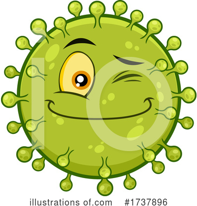 Royalty-Free (RF) Virus Clipart Illustration by Hit Toon - Stock Sample #1737896