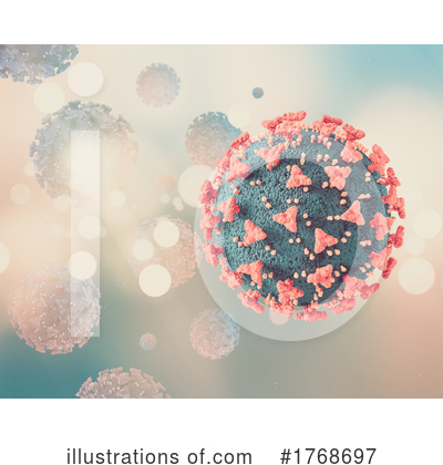 Royalty-Free (RF) Virus Clipart Illustration by KJ Pargeter - Stock Sample #1768697