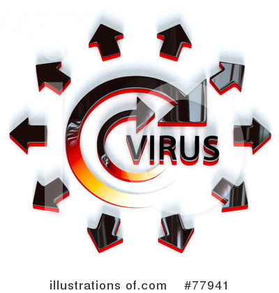 Royalty-Free (RF) Virus Clipart Illustration by Tonis Pan - Stock Sample #77941