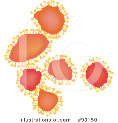Virus Clipart #99150 by Pams Clipart