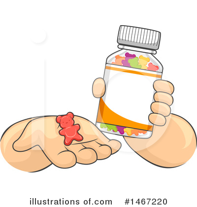 Royalty-Free (RF) Vitamins Clipart Illustration by BNP Design Studio - Stock Sample #1467220
