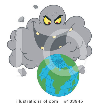 Volcanic Ash Cloud Clipart #103945 by Hit Toon