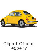 Volkswagen Clipart #26477 by David Rey