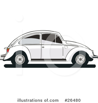 Royalty-Free (RF) Volkswagen Clipart Illustration by David Rey - Stock Sample #26480